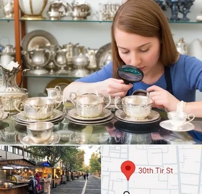 خریدار ظروف نقره در سی تیر