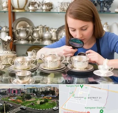 خریدار ظروف نقره در تهرانسر 