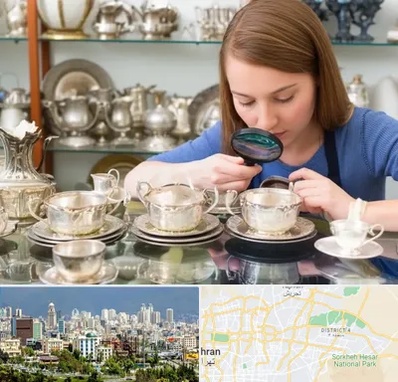 خریدار ظروف نقره در شرق تهران 