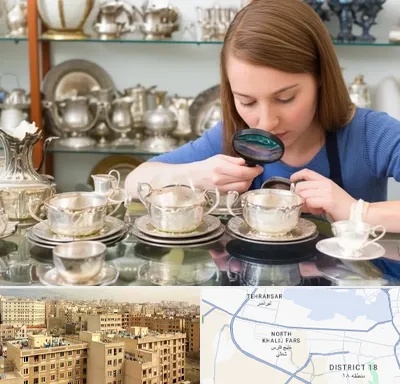 خریدار ظروف نقره در جنوب غرب تهران