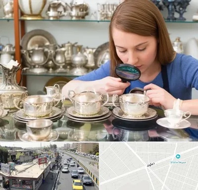 خریدار ظروف نقره در خیابان دماوند