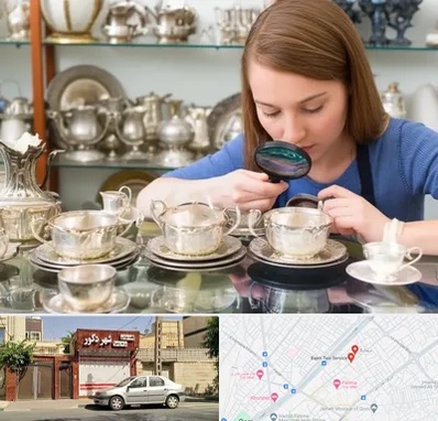 خریدار ظروف نقره در باجک قم 