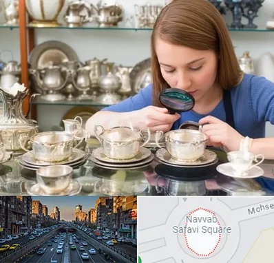 خریدار ظروف نقره در نواب