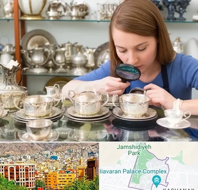 خریدار ظروف نقره در نیاوران 