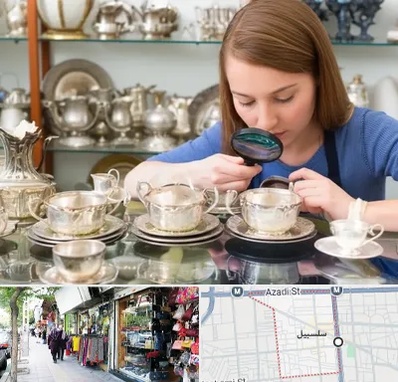 خریدار ظروف نقره در سلسبیل