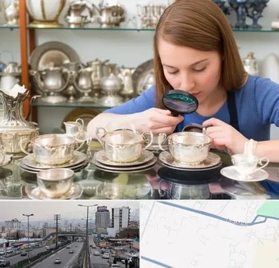 خریدار ظروف نقره در بلوار ارتش 