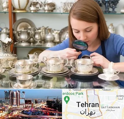 خریدار ظروف نقره در صادقیه 