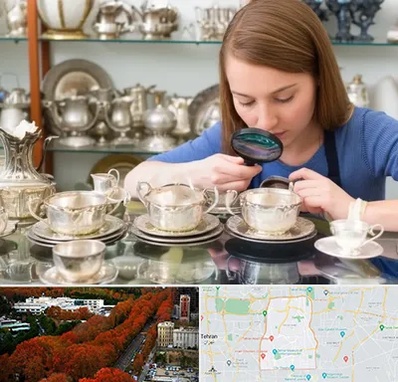 خریدار ظروف نقره در منطقه 6 تهران 