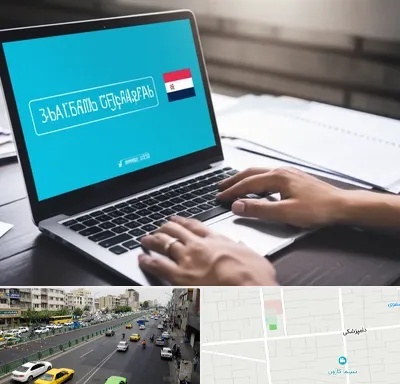 مترجم در خیابان دامپزشکی