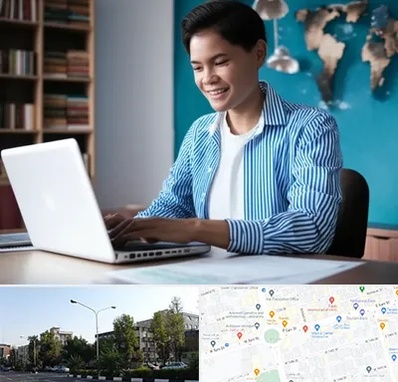 مترجم زبان انگلیسی در میدان کاج