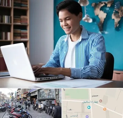 مترجم زبان انگلیسی در چهارراه استانبول