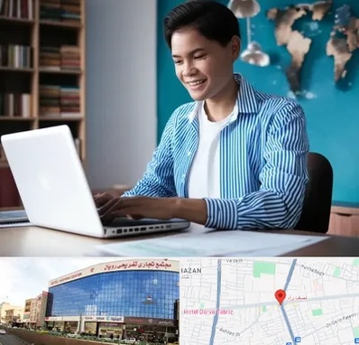 مترجم زبان انگلیسی در نصف راه تبریز 