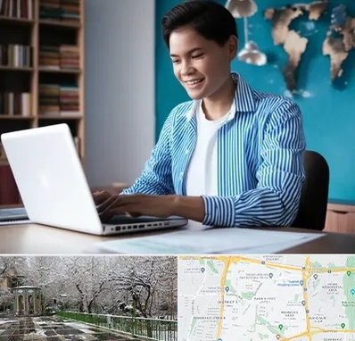 مترجم زبان انگلیسی در باغ فیض