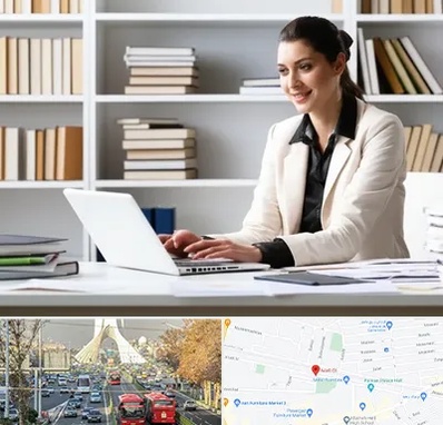مترجم زبان آلمانی در خیابان آزادی