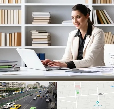 مترجم زبان آلمانی در خیابان دامپزشکی