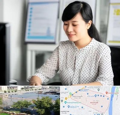 مترجم زبان چینی در گلستان اهواز 