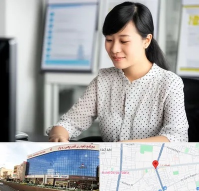 مترجم زبان چینی در نصف راه تبریز 