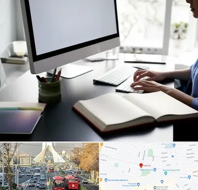 مترجم زبان روسی در خیابان آزادی 