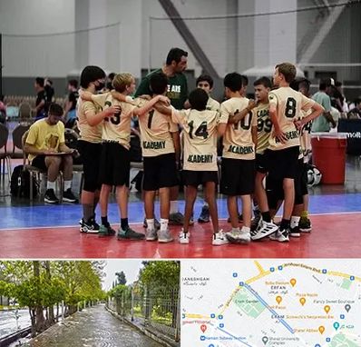 آکادمی والیبال در خیابان ارم شیراز