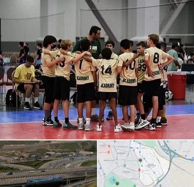 آکادمی والیبال در یاغچیان تبریز