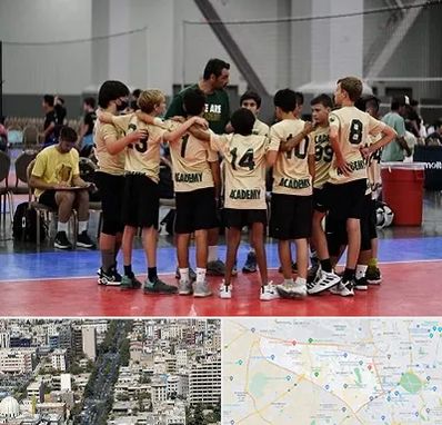 آکادمی والیبال در منطقه 18 تهران