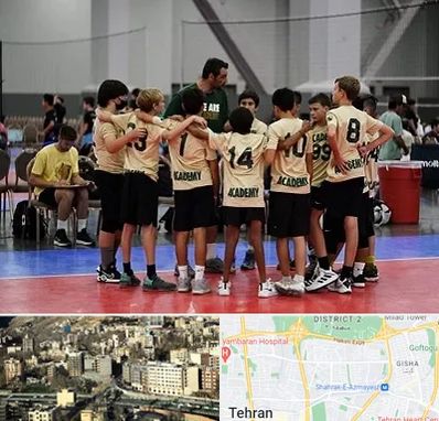 آکادمی والیبال در مرزداران 