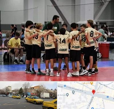 آکادمی والیبال در شهناز تبریز