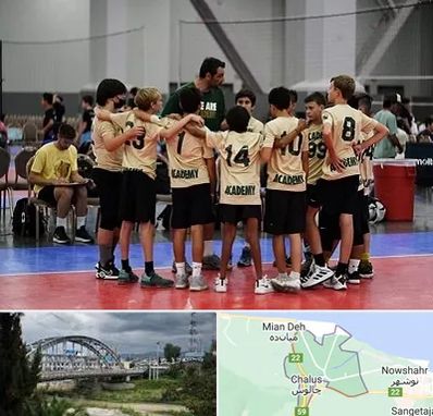 آکادمی والیبال در چالوس