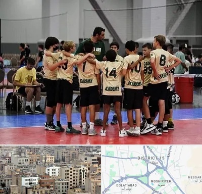 آکادمی والیبال در جنوب شرق تهران