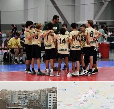 آکادمی والیبال در محمد شهر کرج