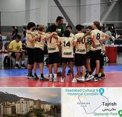 آکادمی والیبال در زعفرانیه