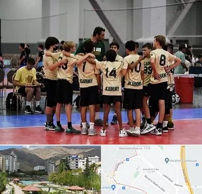 آکادمی والیبال در شهر زیبا