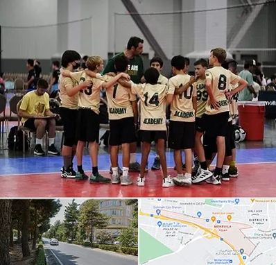 آکادمی والیبال در مهرویلا کرج