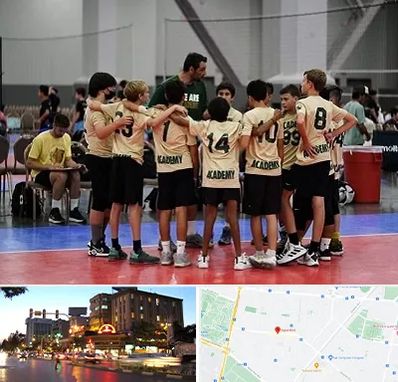 آکادمی والیبال در بلوار سجاد مشهد