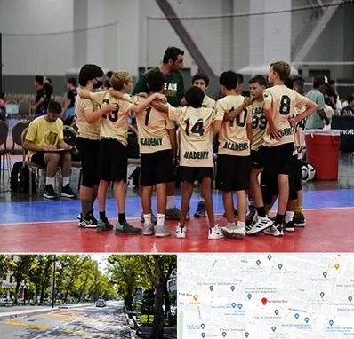 آکادمی والیبال در میرداماد