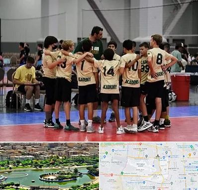 آکادمی والیبال در منطقه 9 تهران