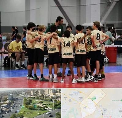 آکادمی والیبال در کمال شهر کرج