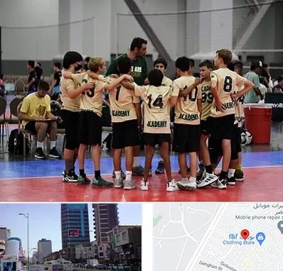 آکادمی والیبال در چهارراه طالقانی کرج
