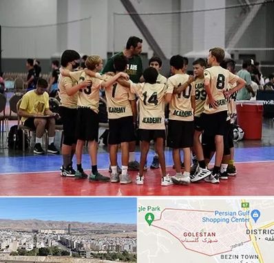 آکادمی والیبال در شهرک گلستان شیراز