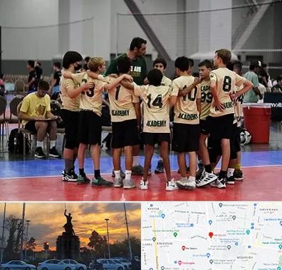 آکادمی والیبال در میدان حر