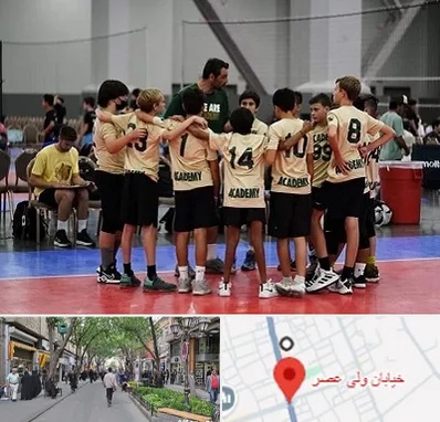 آکادمی والیبال در ولیعصر شهریار