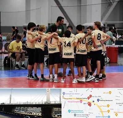 آکادمی والیبال در پارک وی