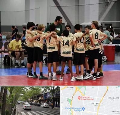 آکادمی والیبال در ظفر 