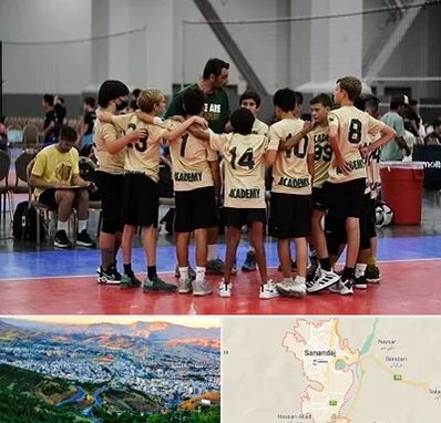 آکادمی والیبال در سنندج