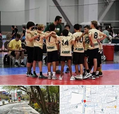 آکادمی والیبال در خیابان توحید اصفهان