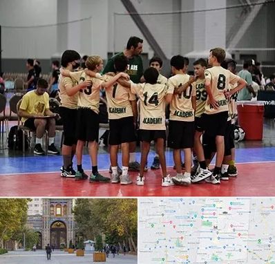 آکادمی والیبال در منطقه 12 تهران