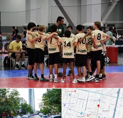 آکادمی والیبال در امامت مشهد