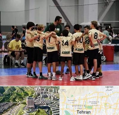 آکادمی والیبال در شمال تهران