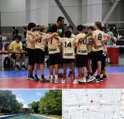 آکادمی والیبال در هشت بهشت اصفهان