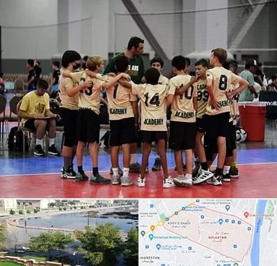 آکادمی والیبال در گلستان اهواز